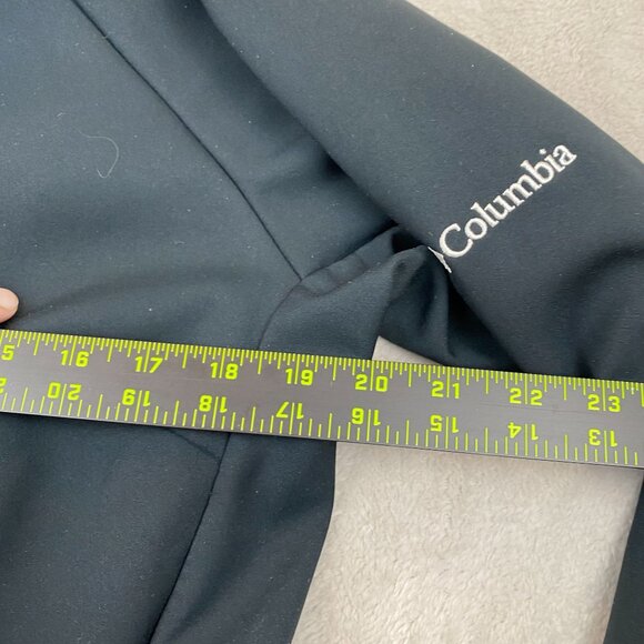 Columbia Mens Full Zip Jacket Size L Outdoor Wear Black Gorpcore Camping Fishing - Picture 5 of 7